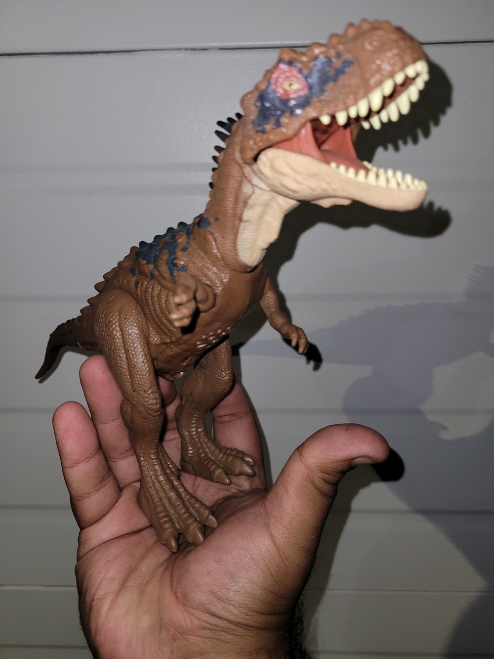 Jurassic World Dominion Roar Strikers Rajasaurus Dinosaur Figure untested